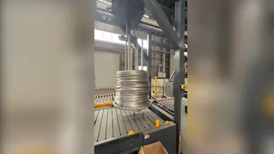 Máquina envolvedora semiautomática de bobinas, LS-600
