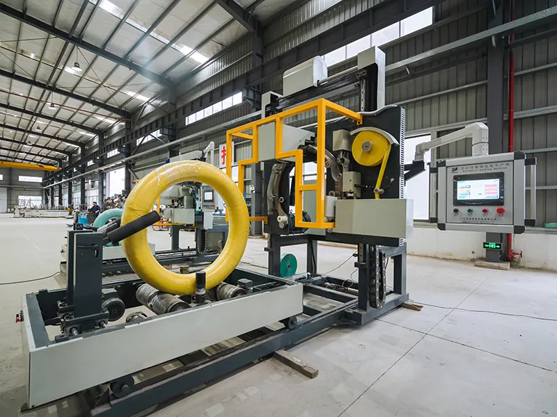 Máquina envolvedora semiautomática de bobinas SA-LS-600