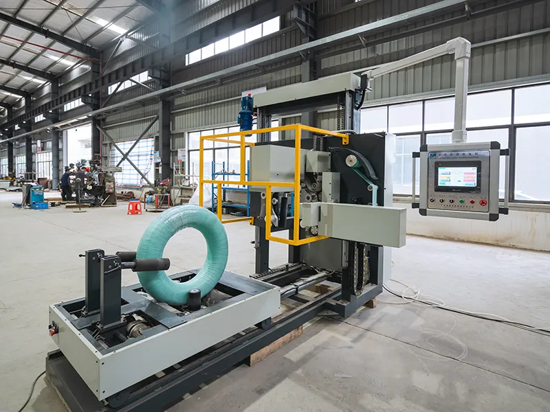 Máquina envolvedora semiautomática de bobinas SA-LS-500